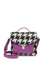 Sac Bandoulire Mlle George Xs Allure Cuir Paul marius Violet allure GEORXALL