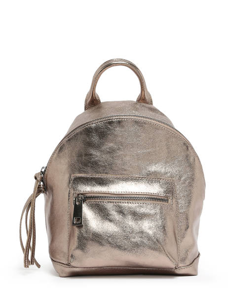 Leather Nine Backpack Milano Brown nine NI23066 other view 1