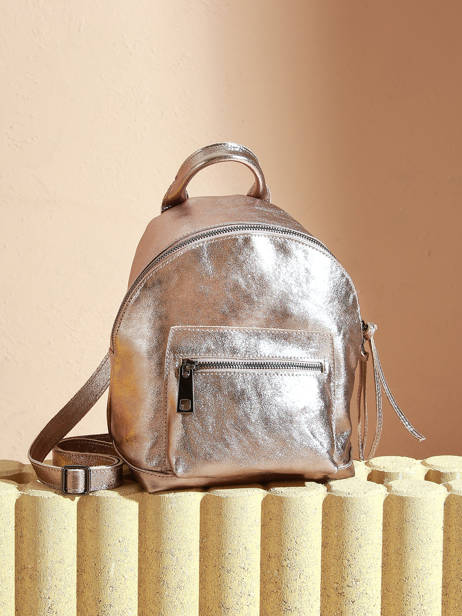 Leather Nine Backpack Milano Brown nine NI23066