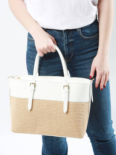 Satchel Capri Milano White capri CP23111 other view 1