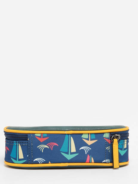 1 Compartment Pouch Cameleon Blue retro PBREPLUM other view 2