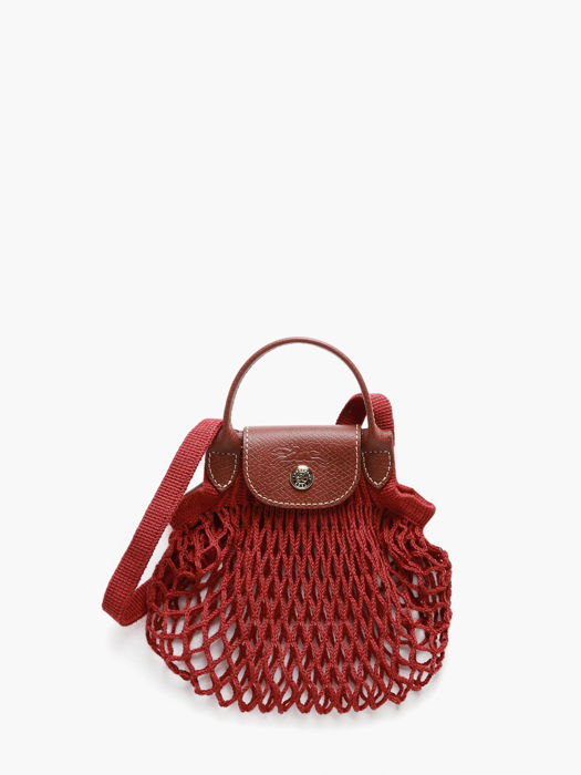 Longchamp Le pliage filet Clutches Brown