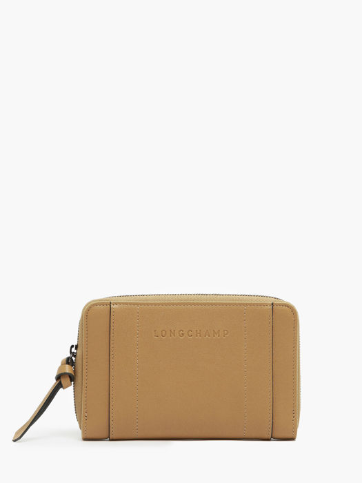 Longchamp Longchamp 3d Wallet Brown