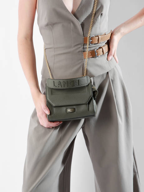 Sac à Main S Ninon Cuir Lancel Vert ninon A09221 vue secondaire 1