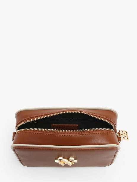 Sac Bandoulière Animal Vanessa wu Marron animal MA0110 vue secondaire 3