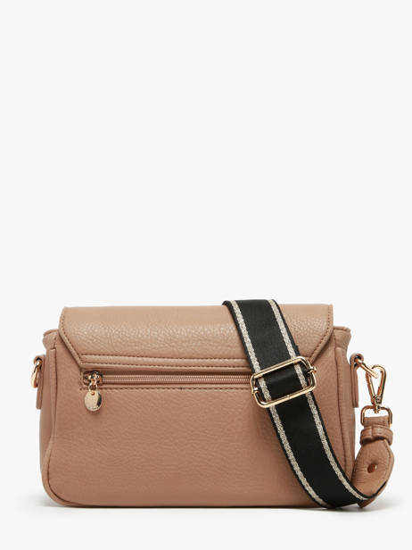 Sac Bandoulière Zip Lulu castagnette Marron zip WILDAN vue secondaire 4