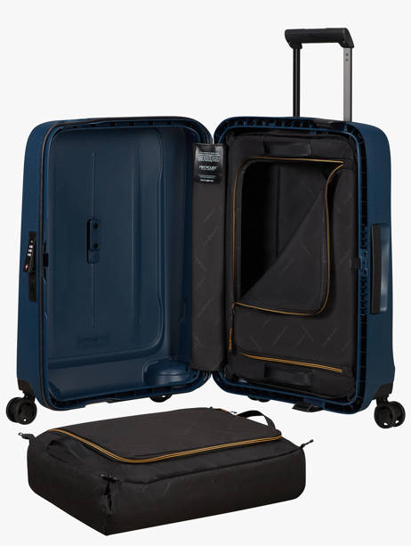 Valise Cabine Rigide Samsonite Bleu essens 146909 vue secondaire 3