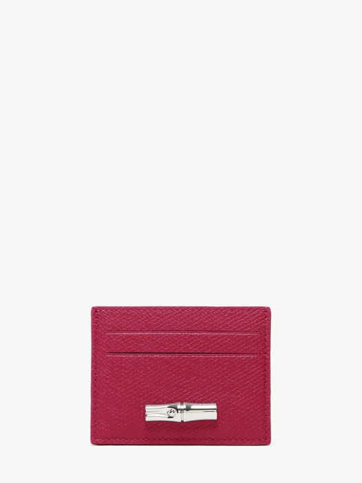 Longchamp Le roseau Bill case / card case Violet