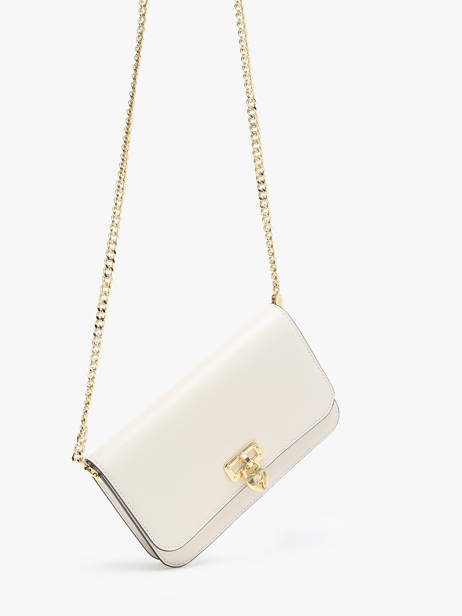 Leather Tanner Heart Padlock Evening Bag Lauren ralph lauren White tanner 32962115 other view 2