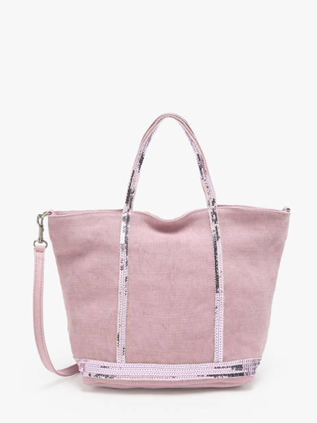 Small Cabas Linnen And Sequins Vanessa bruno Pink cabas lin 31V40435