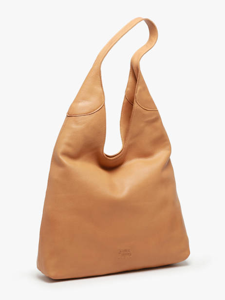 Shoulder Bag Cow Leather Basilic pepper Brown cow BCOW2L other view 2