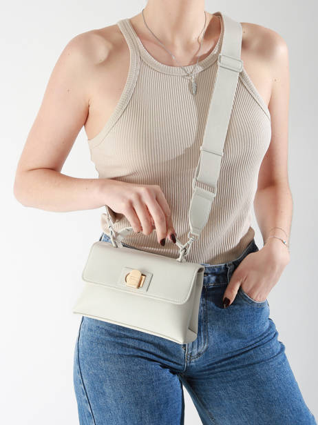 Crossbody Bag Saffiano David jones Beige saffiano CM7211H other view 1
