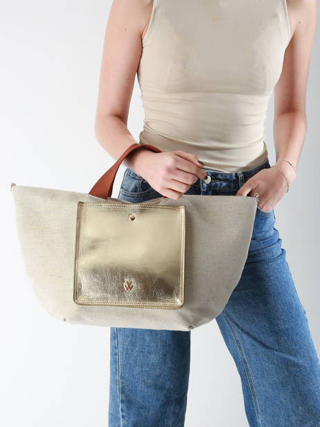 Satchel Estival Vanessa wu Gold estival MA0099 other view 1