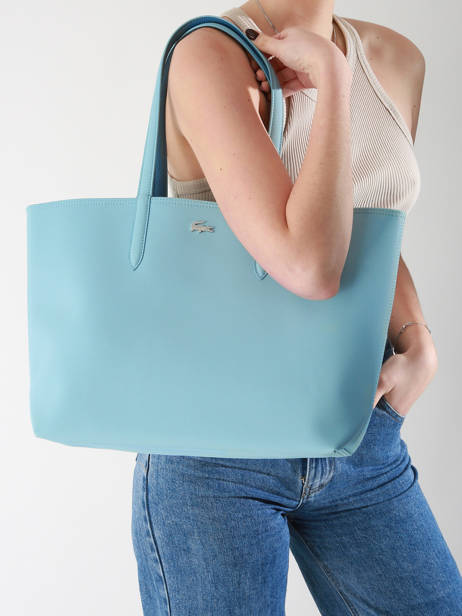 Reversible Shoulder Bag Anna Lacoste Blue anna 18SAXPG6 other view 1