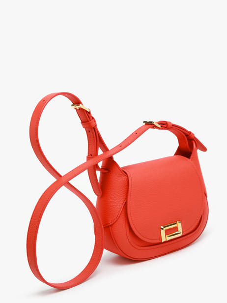Shoulder Bag Paulette Leather Lancel Orange paulette A13330 other view 2