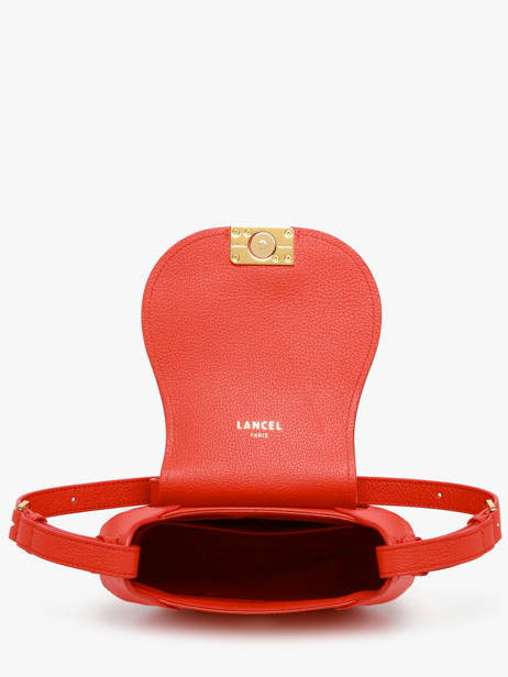 Shoulder Bag Paulette Leather Lancel Orange paulette A13330 other view 3
