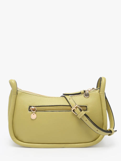 Shoulder Bag Raphia Raphia Lulu castagnette Green raphia YASSIR other view 4