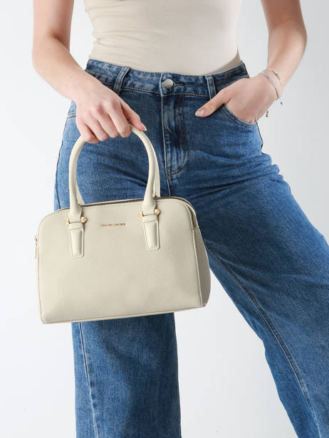 Handbag Alpes David jones Beige alpes CM6827H other view 1