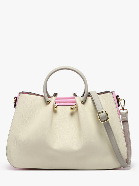 Shopping Bag Gretel Ted lapidus Beige gretel TLAU8924 other view 4