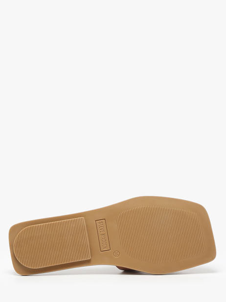 Slippers Sofia In Leather Steve madden Brown women 11003523 other view 4