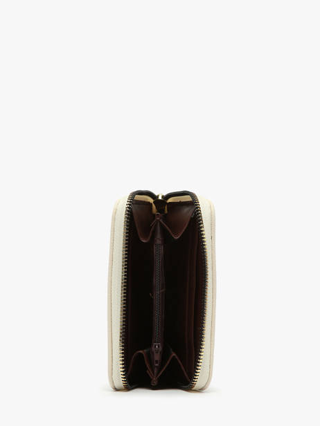 Coin Purse Button Miniprix Beige safiano 78SM2666 other view 1
