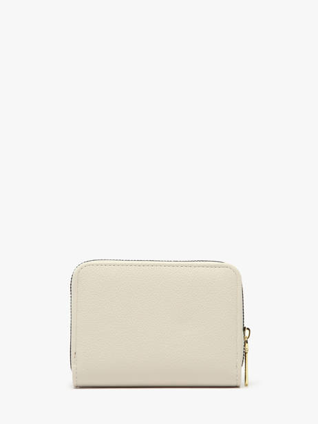 Coin Purse Button Miniprix Beige safiano 78SM2666 other view 2