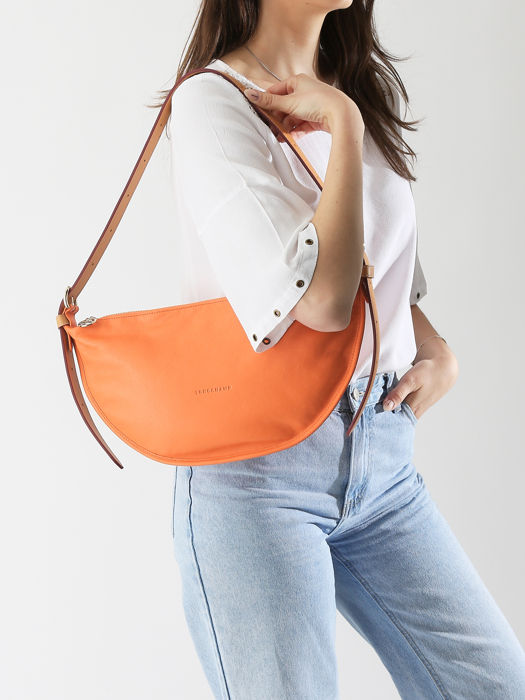 Longchamp Half bag Sacs porté travers Orange