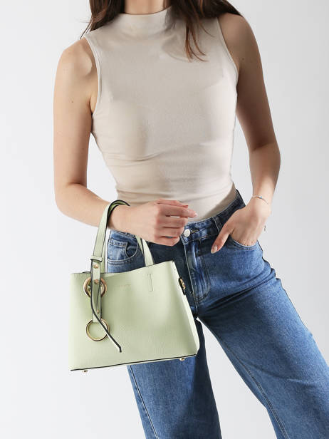 Satchel Grained Miniprix Green grained R1710 other view 1