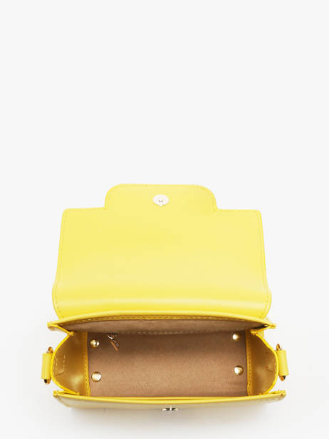 Crossbody Bag Paris Pad Leather Lancaster Yellow paris pad 59 other view 3