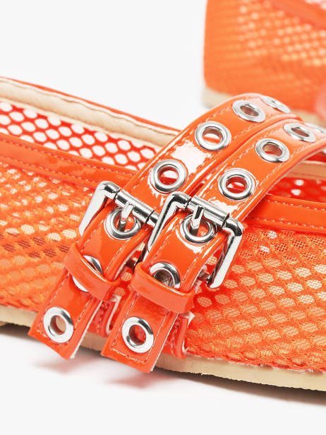 Ballerinas Colors of california Orange women CPATTY07 other view 3
