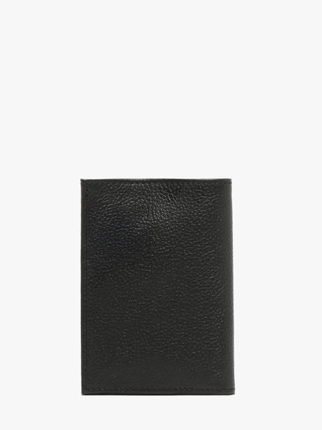 Wallet With Coin Purse Madras Leather Etrier Black madras EMAD941 other view 2