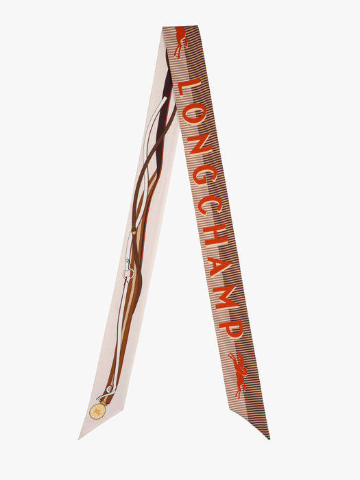 Longchamp Soie gots Scarves Beige