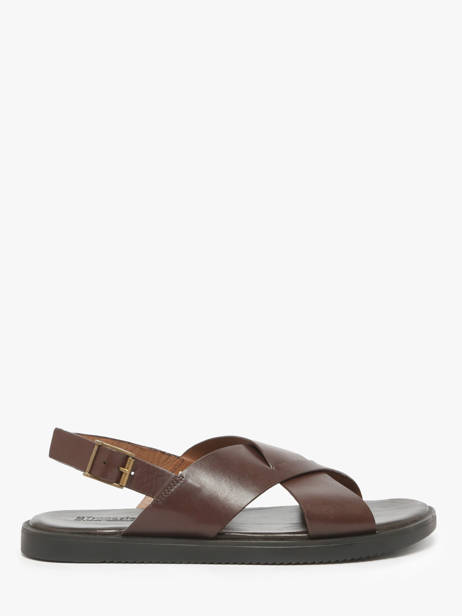 Sandals In Leather Les tropeziennes Brown men JASPER