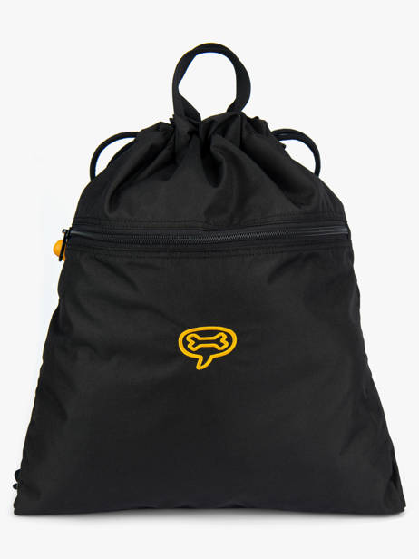 Gym Bag Hazel Boys Stones and bones Black boys HAZEL-B other view 4