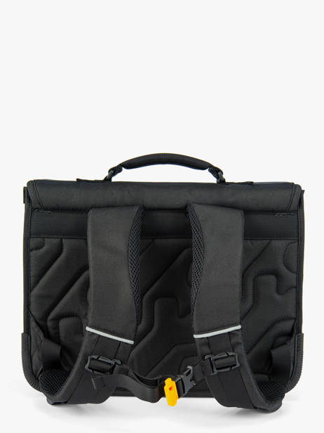 Satchel 2 Compartments Lily Boys Stones and bones Black boys B other view 4