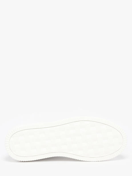 Sneakers In Leather Calvin klein jeans White men YM01296 other view 4