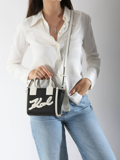 Sac Bandoulière K Skuare Polyurethane Karl lagerfeld Noir k skuare A3W30028 vue secondaire 1