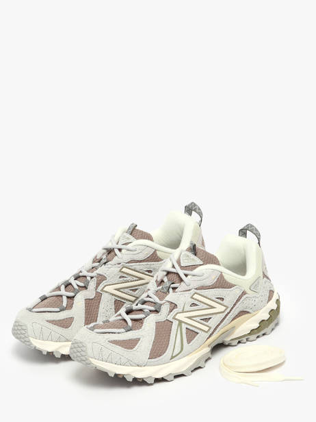Sneakers En Cuir New balance Gris boy ML610TE vue secondaire 2