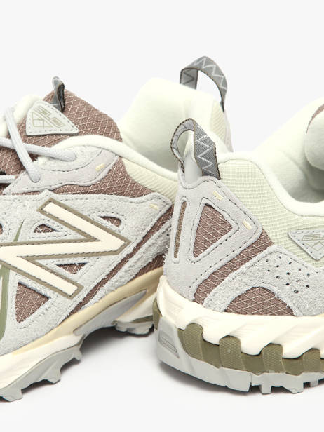 Sneakers En Cuir New balance Gris boy ML610TE vue secondaire 3