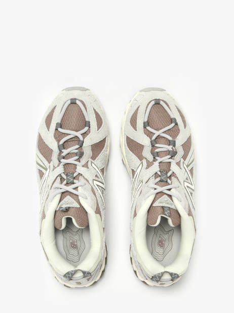 Sneakers En Cuir New balance Gris boy ML610TE vue secondaire 4
