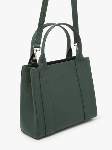 Sac à Main Breda Cuir Nathan baume Vert mondrian 2 vue secondaire 2