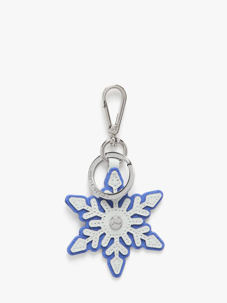 Porte-clefs Snow Cuir Nathan baume Bleu original n 719N