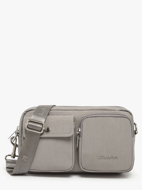 Sac Bandoulière Basic Pocket Polyester Lancaster Gris basic pocket 91