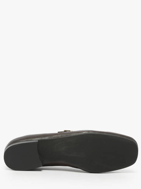 Ballerines En Cuir Aliwell Marron women A2715 vue secondaire 5