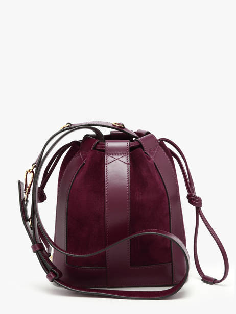 Sac Seau S Elles Cuir Lancel Violet elles A13359 vue secondaire 4