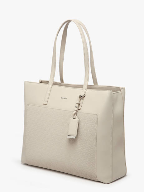Sac Porté épaule Must Calvin klein jeans Beige must 4F3225G vue secondaire 2