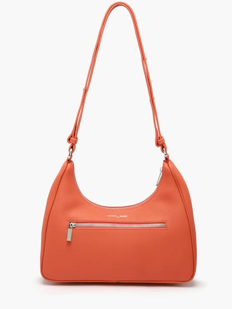 Sac Porté épaule Manaus Cuir Nathan baume Orange brasil 2 vue secondaire 4