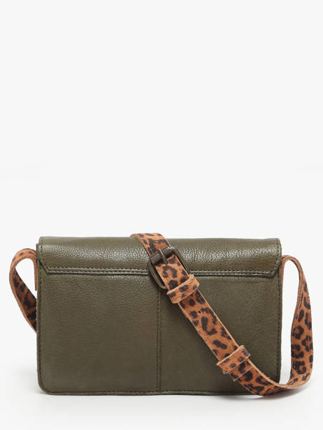 Sac Bandoulière June Cuir Pieces Vert june 17160060 vue secondaire 4