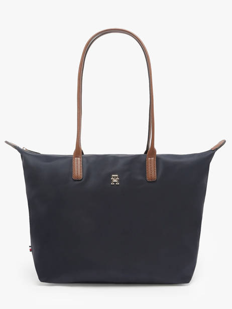 Sac Porté épaule Popette Nylon Tommy hilfiger Bleu popette AW17711