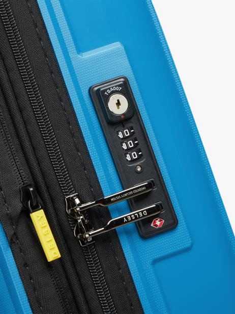 Valise Cabine Extensible Delsey Bleu lutece 3802801 vue secondaire 1